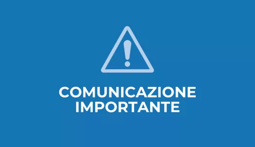 Comunicazione Importante