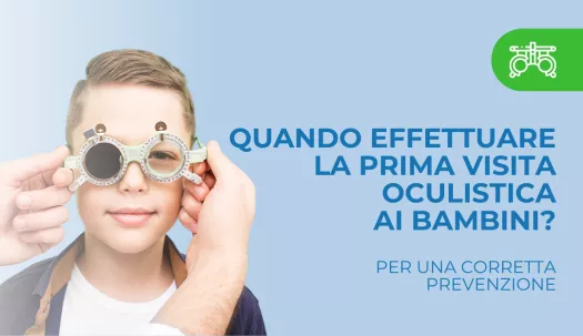 Visita oculistica ai bambini