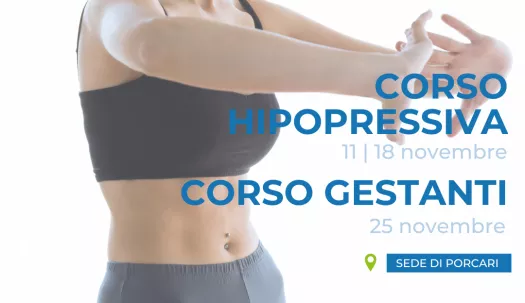 Corso Hipopressiva e Corso Gestanti - presentazione