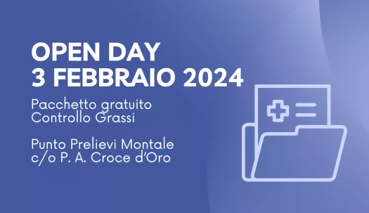 Open Day Montale 3 Febbraio 2024